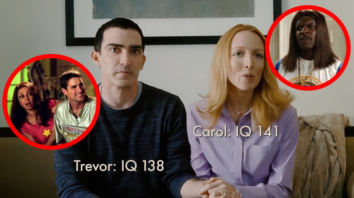 A parody image of YouTube "explainer" videos, showing characters from the movie Idiocracy circled in red.